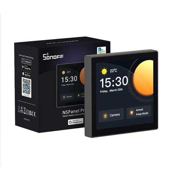 Sonoff Smart Scene Wall Switch Sonoff NSPanel Pro (black) 043026 6920075778045 NSPanel86PB έως και 12 άτοκες δόσεις