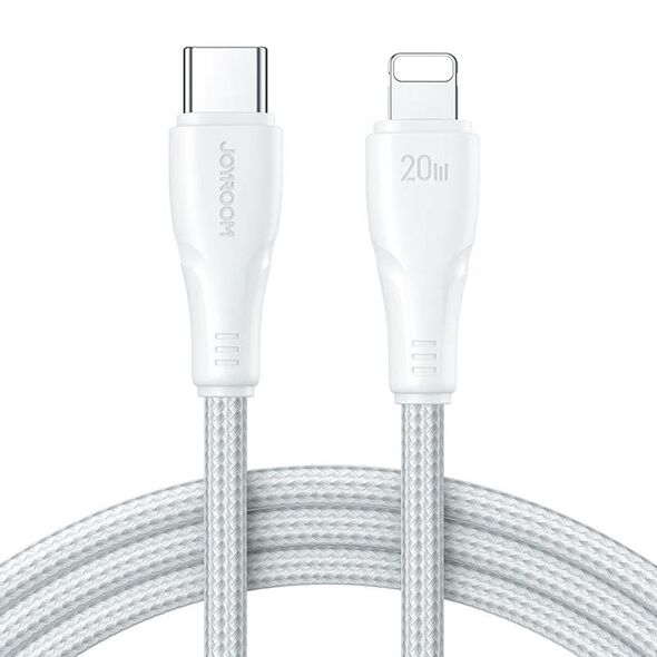 Joyroom Kabel USB-C Lightning 20W 1.2m Joyroom S-CL020A11 (biały) 044968 6956116711269 S-CL020A11 1.2m LW έως και 12 άτοκες δόσεις