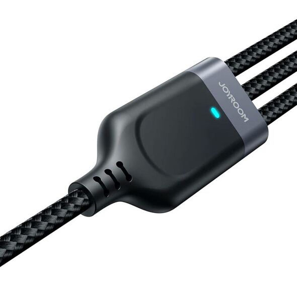 Joyroom Cable USB Multi-Use Joyroom S-1T3018A18 3w1 / 3,5A / 2m  (black) 053820 6956116758615 S-1T3018A18 2m Black έως και 12 άτοκες δόσεις