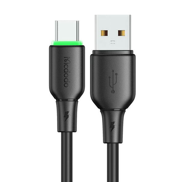 Mcdodo USB to USB-C Cable Mcdodo CA-4751 with LED light 1.2m (black) 054522 6921002647519 CA-4751 έως και 12 άτοκες δόσεις