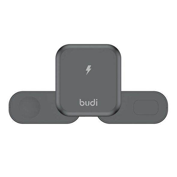 Budi Wireless charger Budi 3 in 1, 15W 054364 6971536928257 4500 έως και 12 άτοκες δόσεις