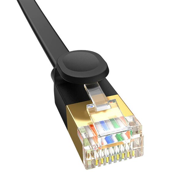 Baseus Baseus Cat 7 Gigabit Ethernet RJ45 Cable 1m black 054819 6932172637194 B00133208111-01 έως και 12 άτοκες δόσεις