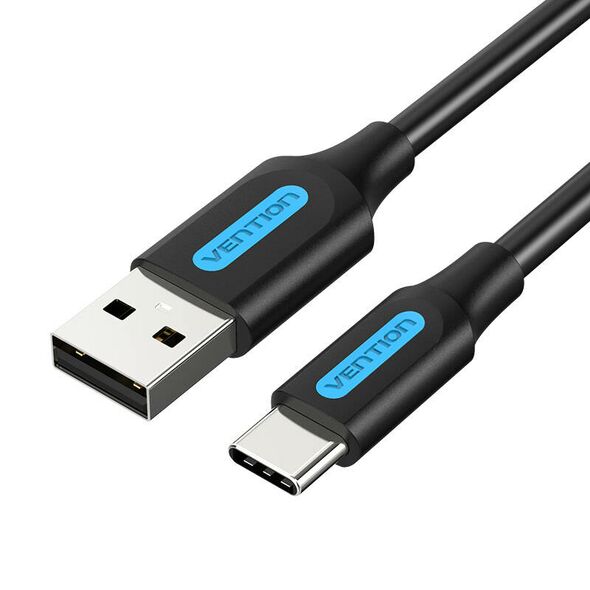 Vention Charging Cable USB-A 2.0 to USB-C Vention COKBD 0,5m (black) 055491 6922794748637 COKBD έως και 12 άτοκες δόσεις