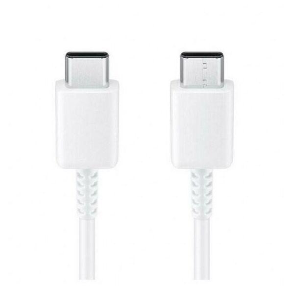CABLE SAMSUNG USB-C TO USB-C 1M EP-DA905BWE WHITE BULK 5904208509486