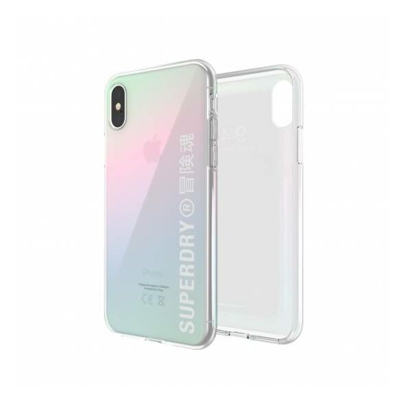 SUPERDRY SNAP CASE CLEAR IPHONE X/XS HOLOGRAPHIC 8718846080033