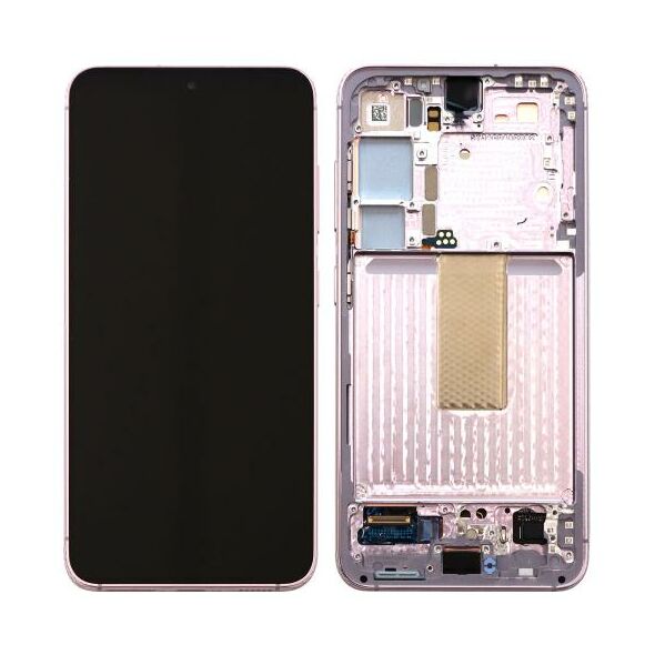 Οθόνη με Touch Screen & Μπροστινή Πρόσοψη Samsung S911B Galaxy S23 5G Ροζ (Original) 1110301140636 1110301140636 έως και 12 άτοκες δόσεις
