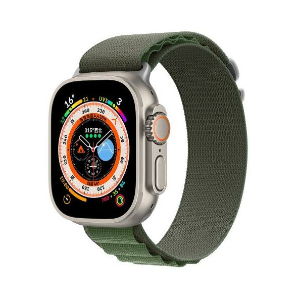 Λουράκι Devia Sport5 Nylon Woven Apple Watch (38/ 40/ 41mm) Deluxe Χακί 6938595381829 6938595381829 έως και 12 άτοκες δόσεις