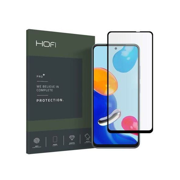 Tempered Glass Full Face Hofi Premium Pro+ Xiaomi Redmi Note 11/ Note 11S Μαύρο (1 τεμ.) 9589046920431 9589046920431 έως και 12 άτοκες δόσεις