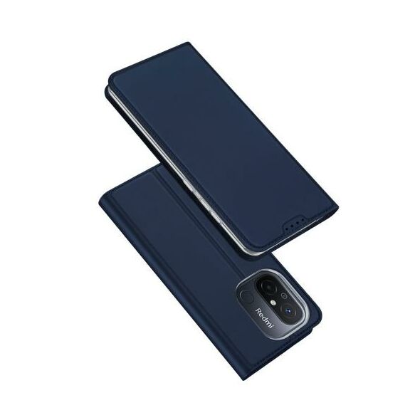 Θήκη Flip Dux Ducis Skin Pro Xiaomi Poco C55/ Redmi 12C Μπλε 6934913030851 6934913030851 έως και 12 άτοκες δόσεις