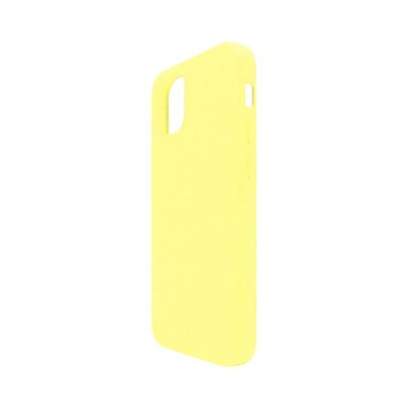Θήκη Liquid Silicon inos Apple iPhone 12 mini L-Cover Κίτρινο 5205598140267 5205598140267 έως και 12 άτοκες δόσεις