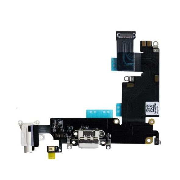 Καλώδιο Πλακέ Apple iPhone 6 Plus με Επαφή Φόρτισης, Επαφή Hands Free & Μικρόφωνο Λευκό (OEM) 0313010039 0313010039 έως και 12 άτοκες δόσεις