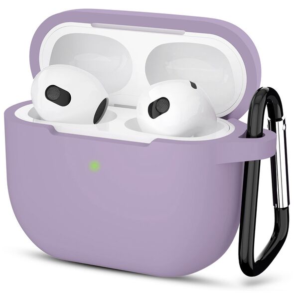 Techsuit Techsuit - Silicone Case - for Apple AirPods 3, Smooth Ultrathin Material - Purple 5949419085220 έως 12 άτοκες Δόσεις