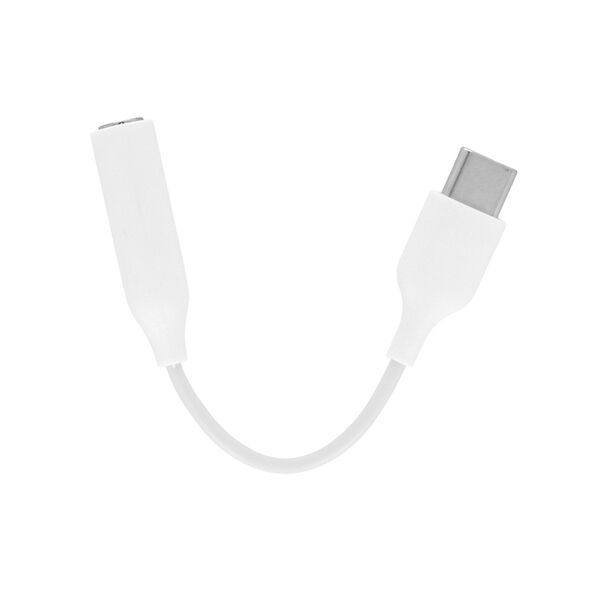 Earphones Adapter - Type C to Jack 3,5mm - White - EE-UC10JUW compatible with new Samsungs S20, S21, S22, S23 series 5900217894735