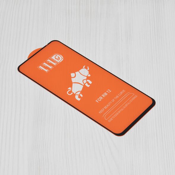 Techsuit Folie pentru Xiaomi Redmi 12 4G / 12 5G - Techsuit 111D Full Cover / Full Glue Glass - Black 5949419087897 έως 12 άτοκες Δόσεις