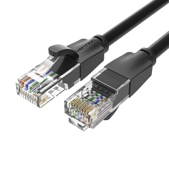 Vention UTP Cat6 Network Cable Vention IBEBN RJ45 Ethernet 1000Mbps 15m Black 056603 6922794743557 IBEBN έως και 12 άτοκες δόσεις