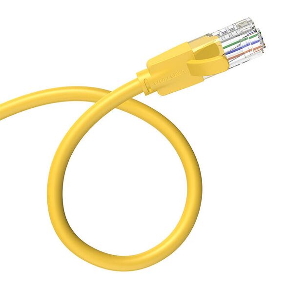 Vention Network Cable UTP CAT6 Vention IBEYF RJ45 Ethernet 1000Mbps 1m Yellow 056615 6922794752214 IBEYF έως και 12 άτοκες δόσεις