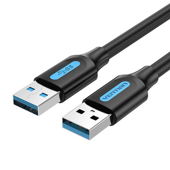 Vention USB 3.0 cable Vention CONBD 2A 0.5m Black PVC 056526 6922794748804 CONBD έως και 12 άτοκες δόσεις