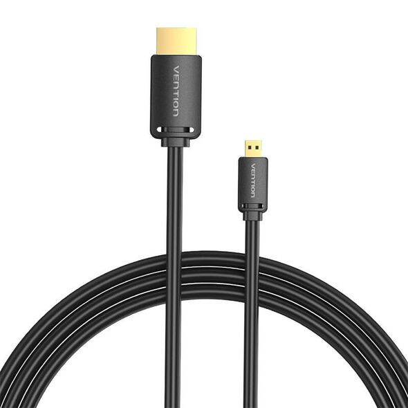 Vention HDMI-D Male to HDMI-A Male Cable Vention AGIBG 1,5m, 4K 60Hz (Black) 056400 6922794772120 AGIBG έως και 12 άτοκες δόσεις