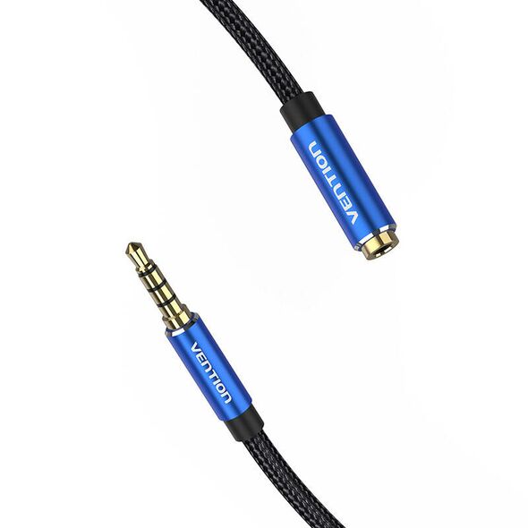 Vention TRRS 3.5mm Male to 3.5mm Female Audio Extender 1.5m Vention BHCLG Blue 056475 6922794765733 BHCLG έως και 12 άτοκες δόσεις
