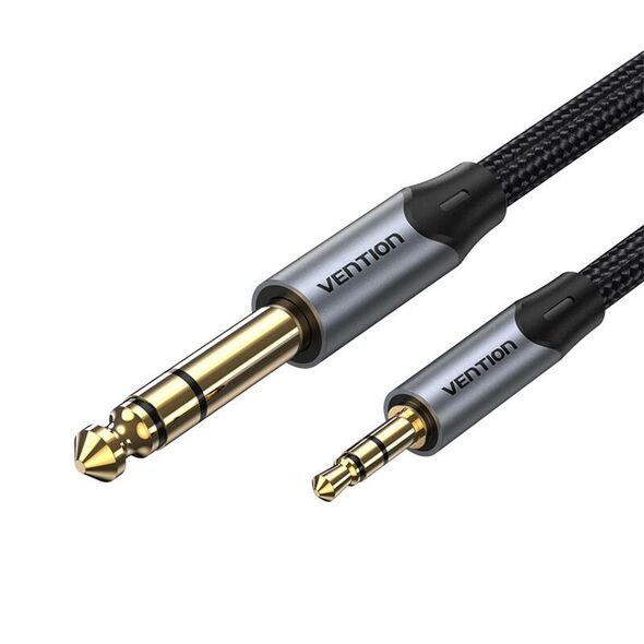 Vention Vention BAUHD TRS 3.5mm Male to Male 6.35mm Audio Cable 0.5m Gray 056193 6922794756496 BAUHD έως και 12 άτοκες δόσεις
