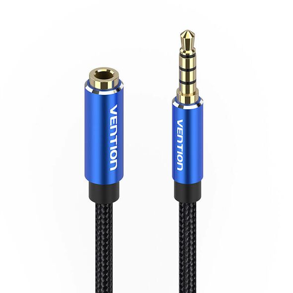 Vention TRRS 3.5mm Male to 3.5mm Female Audio Extender 3m Vention BHCLI Blue 056205 6922794765757 BHCLI έως και 12 άτοκες δόσεις