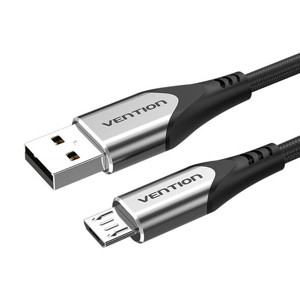 Vention USB 2.0 A to Micro-B cable Vention COAHC 3A 0,25m gray 056219 6922794746947 COAHC έως και 12 άτοκες δόσεις