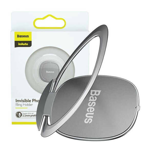 Baseus Baseus Invisible Ring holder for smartphones (silver) 022945  SUYB-0S έως και 12 άτοκες δόσεις 6953156222991