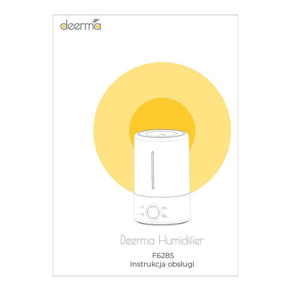 Deerma Ultrasonic humidifier Deerma F628s 024011  F628S έως και 12 άτοκες δόσεις 6955578033582