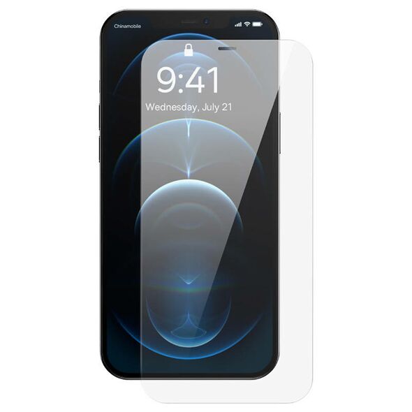 Baseus Baseus Schott HD Tempered Glass with dust filter 0.3mm for iPhone 12 Pro Max 042949  SGXT000102 έως και 12 άτοκες δόσεις 6932172623388