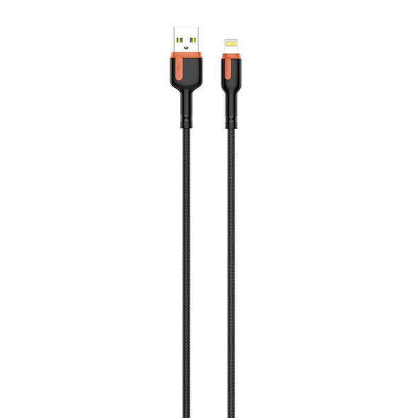 LDNIO LDNIO LS531, USB - Lightning 1m Cable (Grey-Orange) 042969  LS531 lightning έως και 12 άτοκες δόσεις 5905316143630