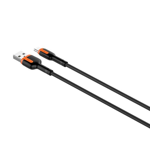 LDNIO LDNIO LS531 USB - Micro USB 1m Cable (Grey-Orange) 042970  LS531 micro έως και 12 άτοκες δόσεις 5905316143647