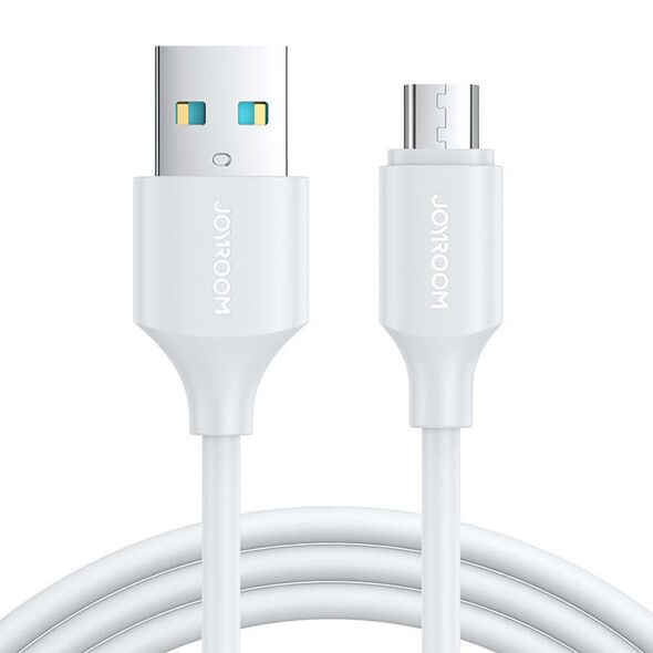 Joyroom Cable to Micro USB-A / 2.4A / 0.25m Joyroom S-UM018A9 (white) 044822  S-UM018A9 0.25m MW έως και 12 άτοκες δόσεις 6956116733476