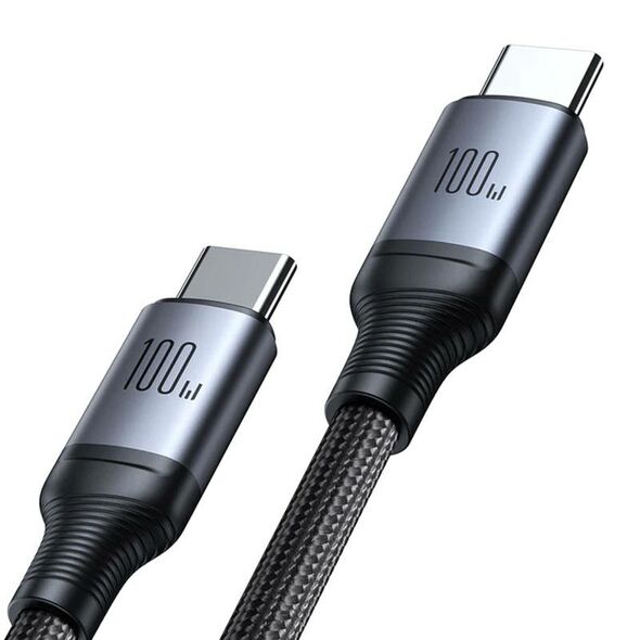 Joyroom Cable Speedy USB-C to 2x USB-C Joyroom SA21-1T2/ 100W / 1.5m (black) 053884  SA21-1T2 C-2C 1.5m έως και 12 άτοκες δόσεις 6941237100764
