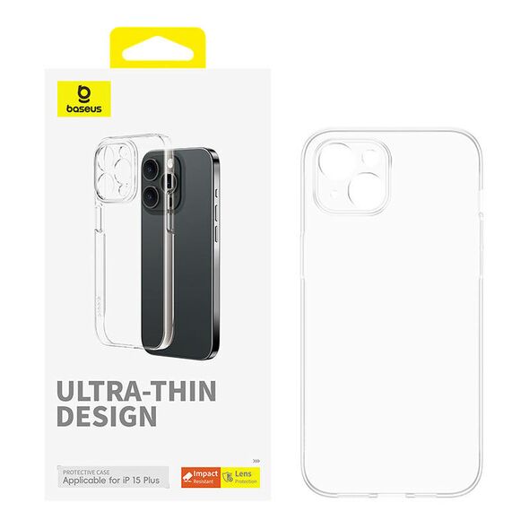 Baseus Phone Case for iPhone 15 Plus Baseus OS-Lucent Series (Clear) 054883  P60157204203-02 έως και 12 άτοκες δόσεις 6932172640996