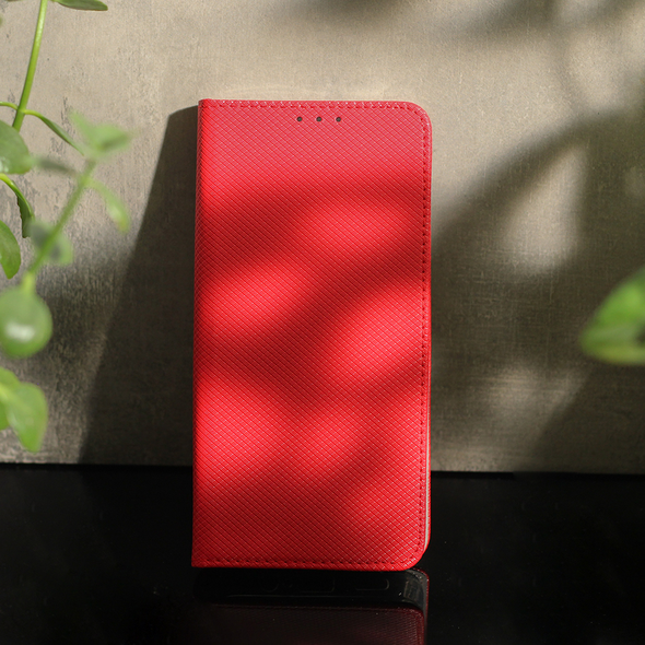 Smart Magnet case for Xiaomi Redmi Note 12 Pro 4G / Note 11 Pro 4G (Global) / Note 11 Pro 5G (Global) red