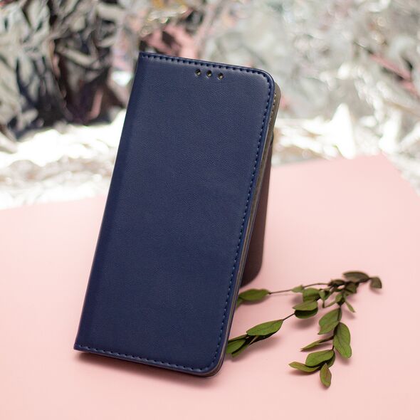 Smart Magnetic case for Huawei P30 Lite navy blue