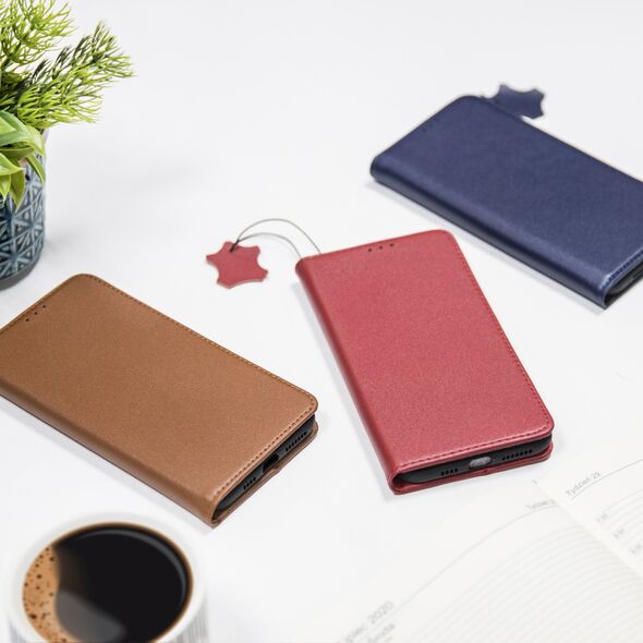 Genuine Leather case Smart Pro for iPhone 7 / 8 / SE 2020 / SE 2022 navy blue 5900495757814