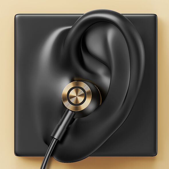 USAMS Usams - Stereo Earphones EP-43 (HSEP4301) - In-ear, Type-C, Microphone, 1.2m - Black 6958444929347 έως 12 άτοκες Δόσεις