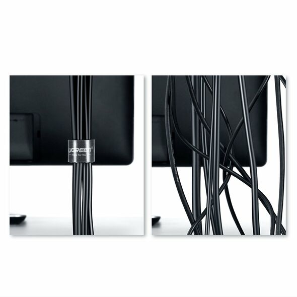 Ugreen Ugreen - Cable Organizer (40354) - Tie Band with 20mm Wide, 2m Length - Black 6957303843541 έως 12 άτοκες Δόσεις