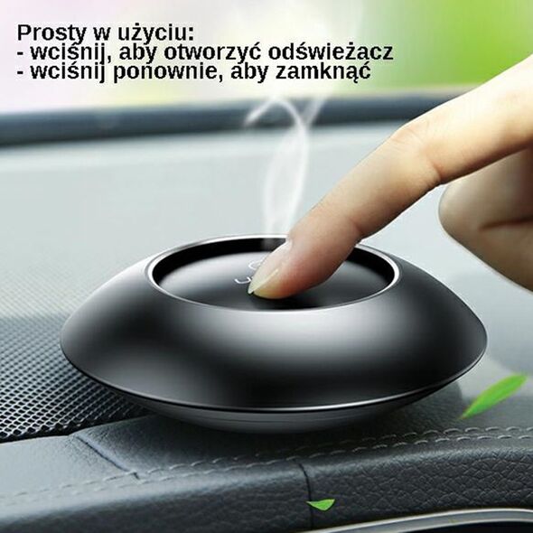 USAMS Usams - Refreshing Car Fragrance (US-ZB180) - for Vehicle Interior, Premium Design from Aluminum Alloy - Green 6958444924779 έως 12 άτοκες Δόσεις