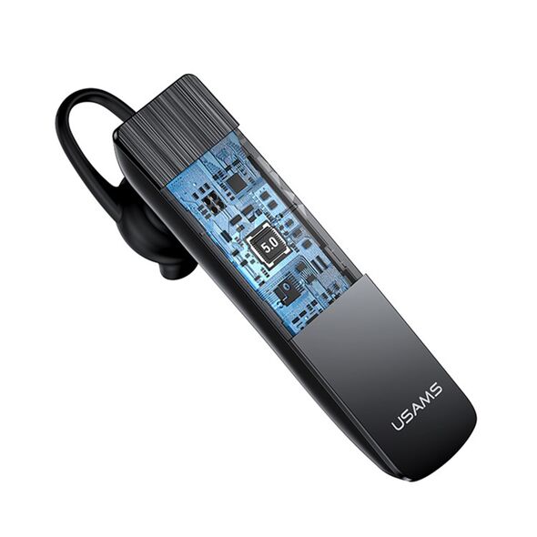 USAMS Casca Bluetooth 5.0 cu Microfon, Noise-Cancelling - Usams (BHUBT201) - Black 6958444902852 έως 12 άτοκες Δόσεις