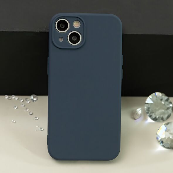 Silicon case for Xiaomi Redmi A3 4G (Global) dark blue 5907457744363