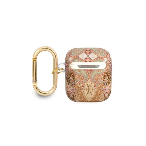 Guess case for AirPods 1 / 2 GUA2HHFLD gold Paisley 3666339041892