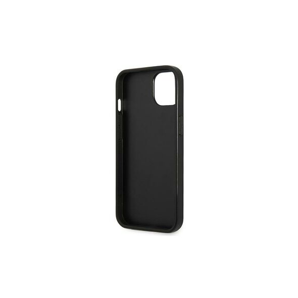 Karl Lagerfeld case for iPhone 13 Pro Max KLHCP13XCANCNK black hard case Monogram with card slot 3666339049799