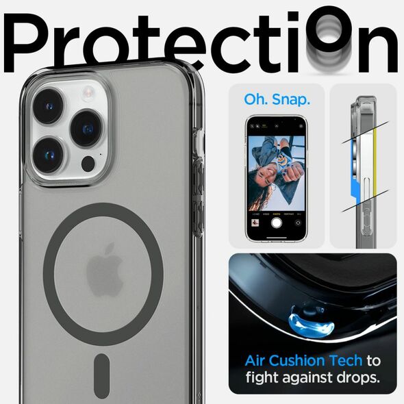 Spigen case Ultra Hybrid Magsafe for iPhone 14 Pro Max 6,7&quot; Frost Black 8809811869897