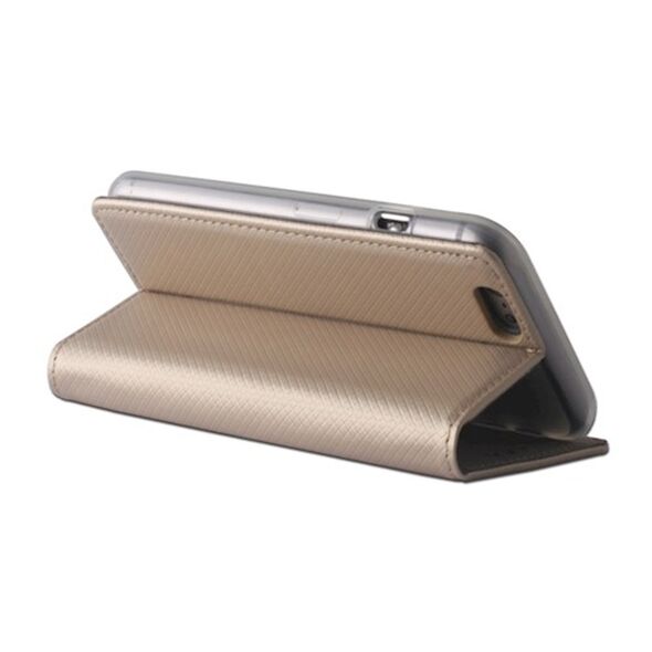 Smart Magnet case for Samsung Galaxy M33 gold 5907457700215