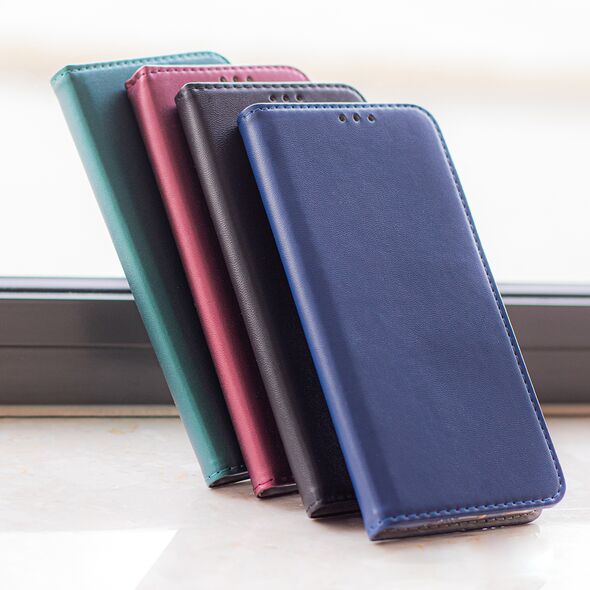 Smart Magnetic case for Samsung Galaxy S24 Plus burgundy 5900495662927