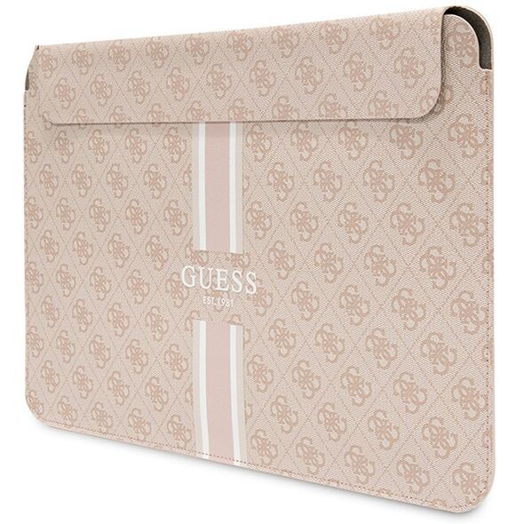 Guess bag for laptop GUCS14P4RPSP pink Sleeve 4G Stripes 3666339120559