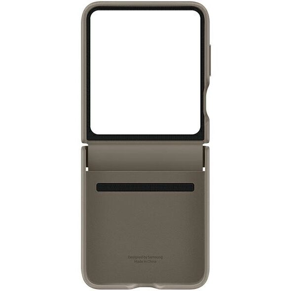Samsung Flap ECO-Leather case for Samsung Galaxy Z Flip 5 etoupe 8806095070957