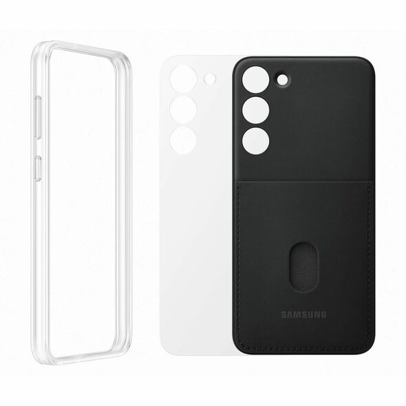 Samsung case Frame Cover for Samsung Galaxy S23 Plus black 8806094771237